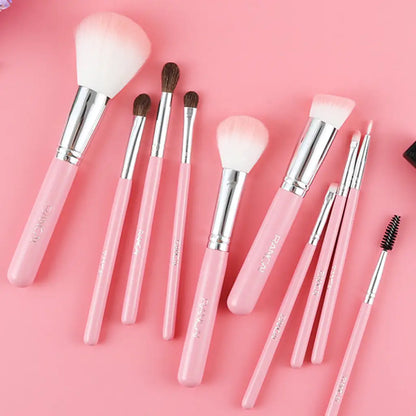 Pink Makeup Brush Set